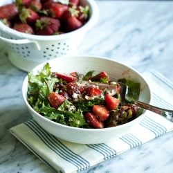 Strawberry-Kale Salad