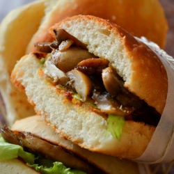 Mushroom Sandwich