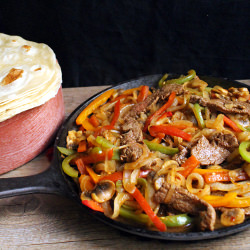 Flank Steak Fajitas