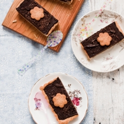 Chocolate Avocado Mousse Tart