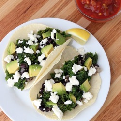 Black Bean and Kale Tacos