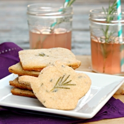 Rosemary-Lavender Shortbread