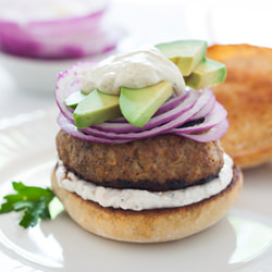 Summer Burger with Avocado