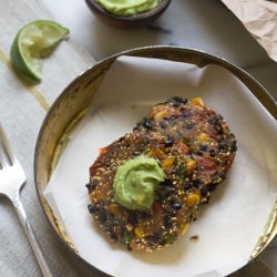 Spicy Black Bean Cakes