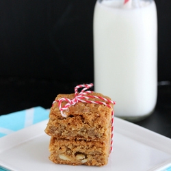 Brown-Butter Toffee Blondies