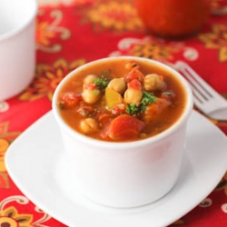 Slow Cooker Chickpea Chili