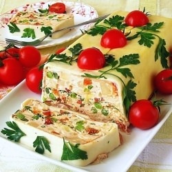 Vegetable Terrine With Cheese