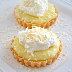 Coconut Cream Tarts