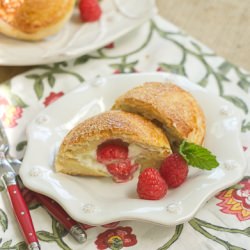 Raspberry Brioche Pockets