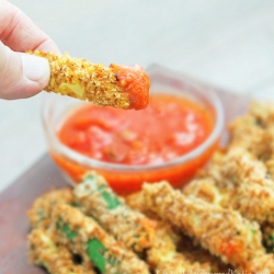 Zucchini Baked French Fries