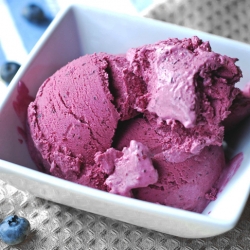 Delicious Double Berry Ice Cream