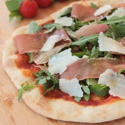 Arugula and Parma Ham Pizza