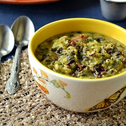 Broccoli Spinach Lentil Curry