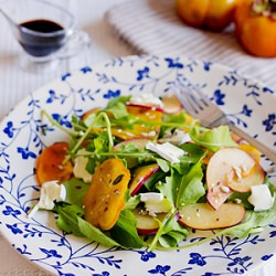 Persimmon & Plum Salad