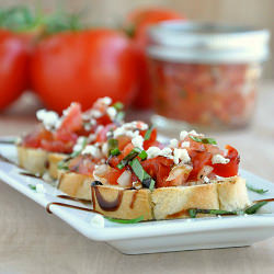 Restaurant-Style Bruschetta