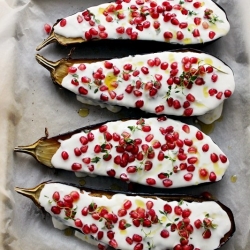 Aubergine with Buttermilk Sauce