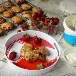 Strawberry Chocolate Cookies