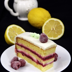 Raspberry Lemon Cake