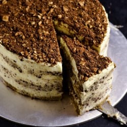 Hazelnut Tiramisu Cake