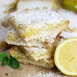 Homemade Lemon Coconut Bars