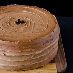 Mocha Layer Cake (Gluten Free)