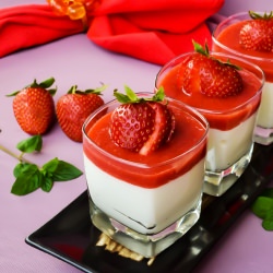 White Chocolate Coconut Mousse