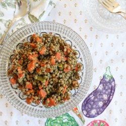 Warm Lentil Salad