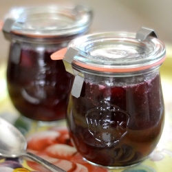 Easy Vanilla Pluot Jam