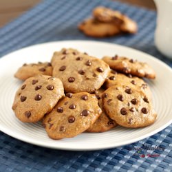 Flourless Chocolate Chip Cookies