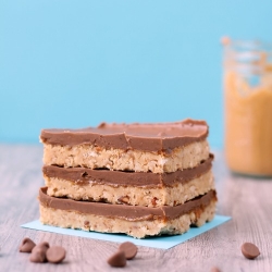 Peanut Butter Pretzel Magic Bars