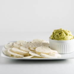 Avocado Hummus with Jicama