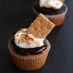 Homemade S’mores Cupcakes