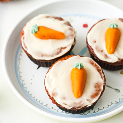 Carrot cupcakes with Cream Cheese