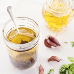 Basil Infused Olive Oil