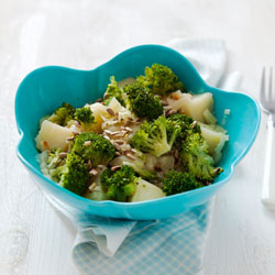 Broccoli, Leek and Potatos Salad