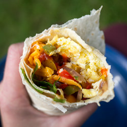 Camp Breakfast Burritos