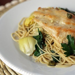 Chicken With Artichokes and Pasta