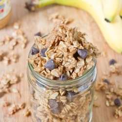 Peanut Butter Banana Granola