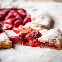 Strawberry and Apple Galette