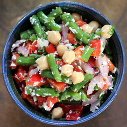 South Indian Chickpea Salad