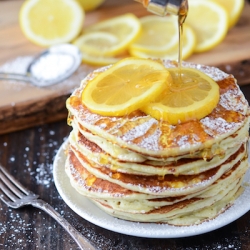 Lemon Ricotta Pancakes