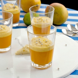 Mango, Coconut and Jasmine Verrines