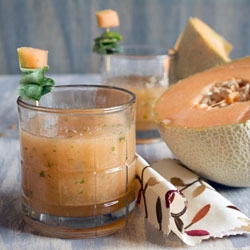 Cantaloupe Mint Juice