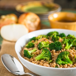 Broccoli and Farro Salad