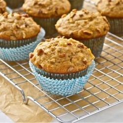 Healthier Hummingbird Muffins