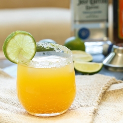 Simple Peach Margarita