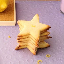 Lemon Star Cookies