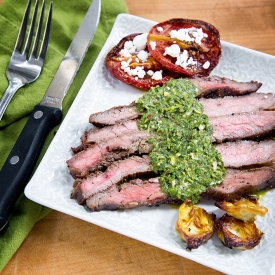 Marinated Steak and Chimichurri