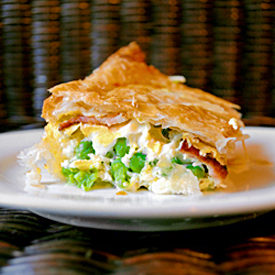 Easy Bacon and Egg Pie