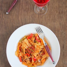 Sun Dried Tomato Pesto Pasta